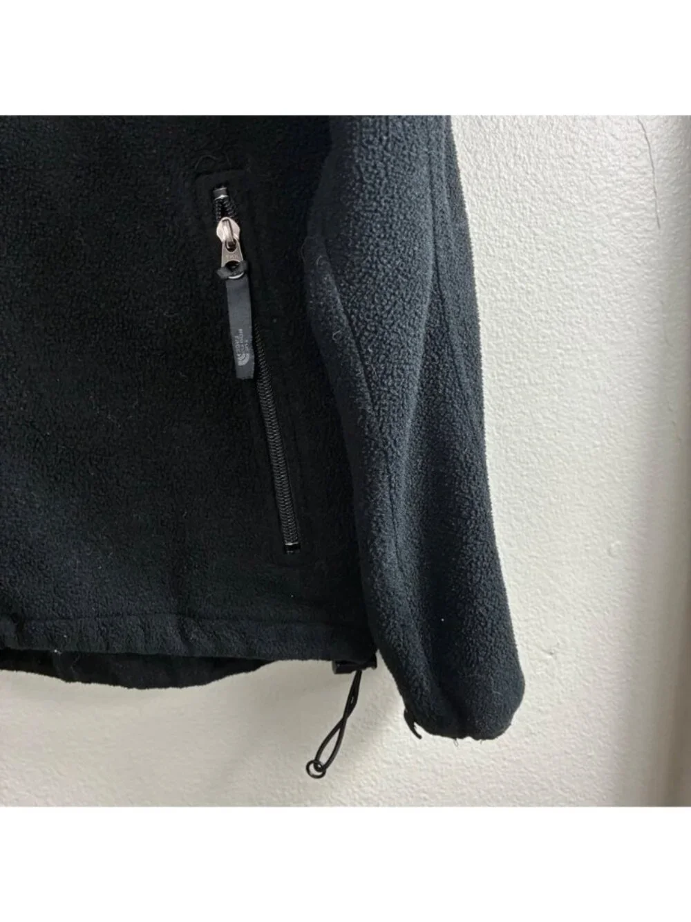 The North Face Fleece Jacket Mens L Black Full Zip Outdoor Hiking Gorpcore